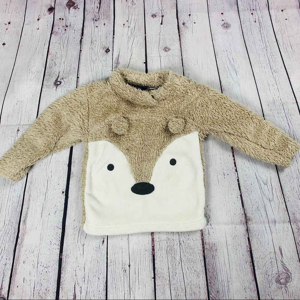 Toddler girl fuzzy sweater
